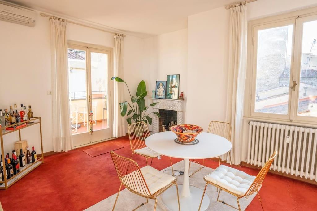 Ferienwohnung Ponte Vecchio'S Penthouse Florenz Exterior foto
